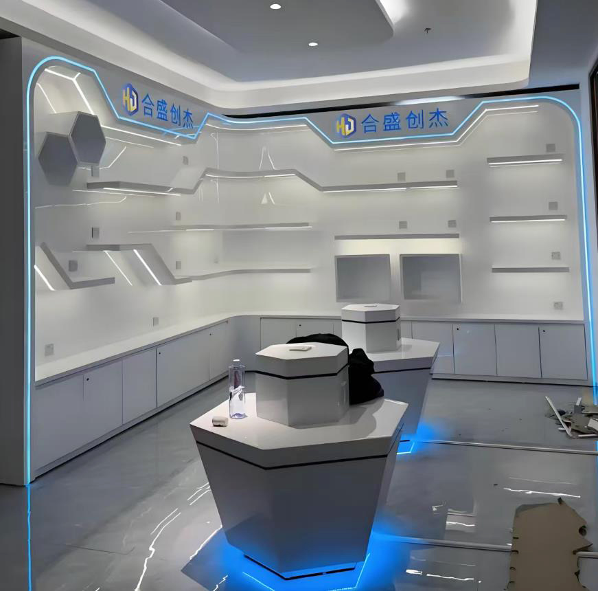 科技公司展厅柜